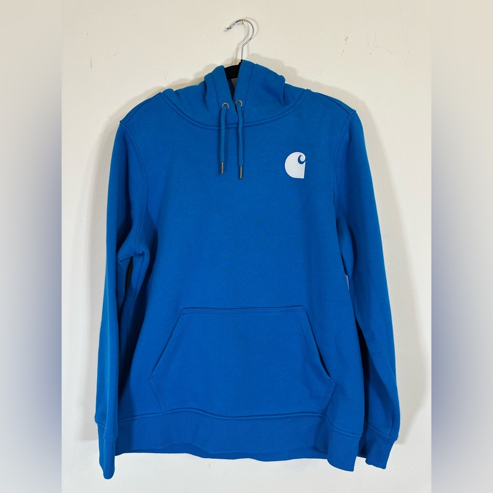 Carhartt Women's Vibrant Blue Hoodie - Picture 3 of 3